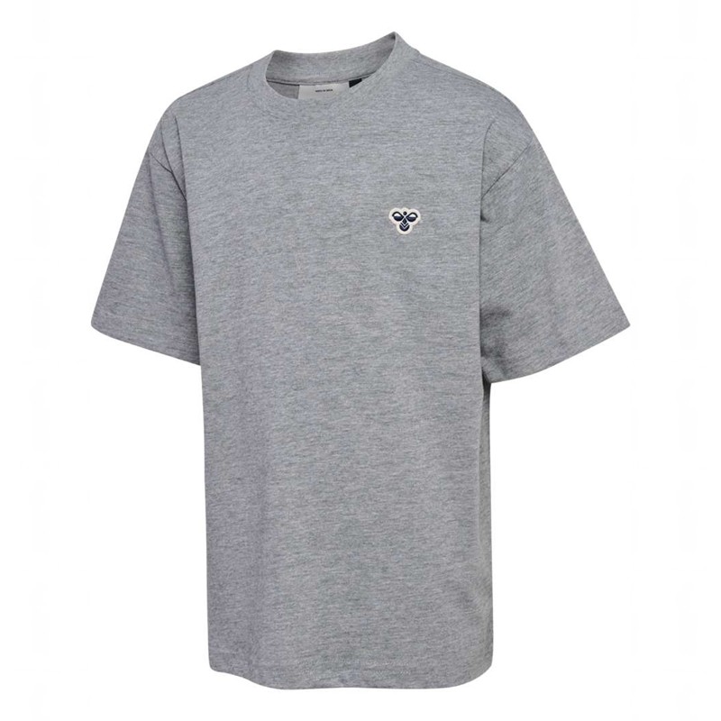 Hummel Jr Loose S/S Bee T-shirts Kinder Grau | 970861-502