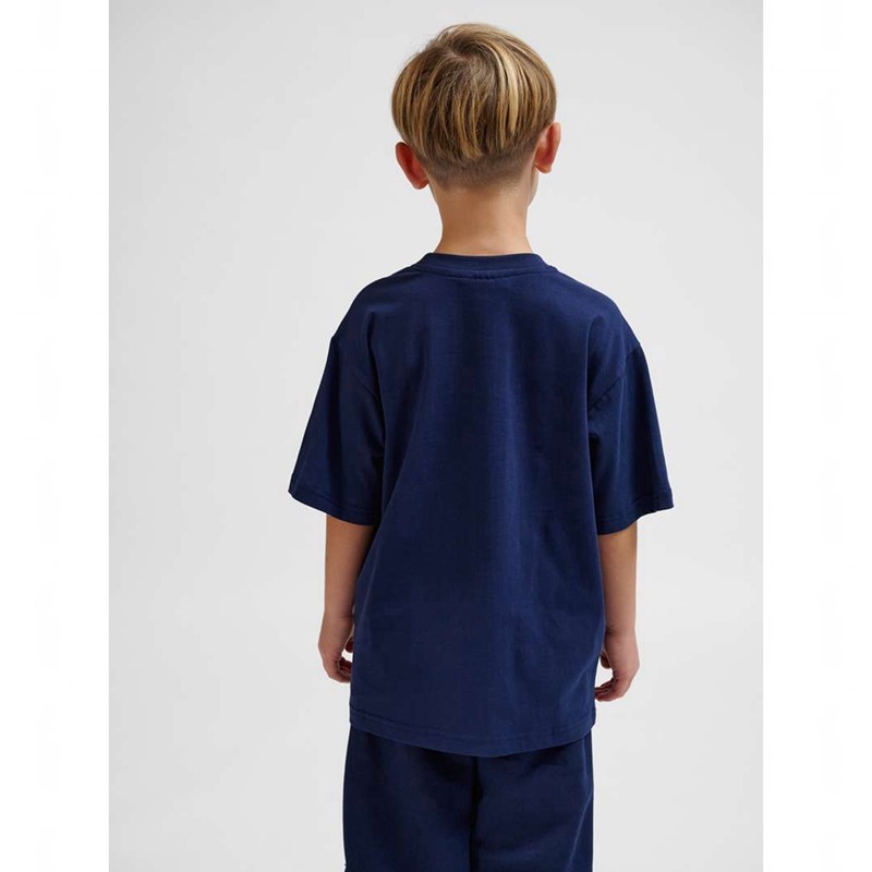 Hummel Jr Loose S/S Bee T-shirts Kinder Navy | 663811-238