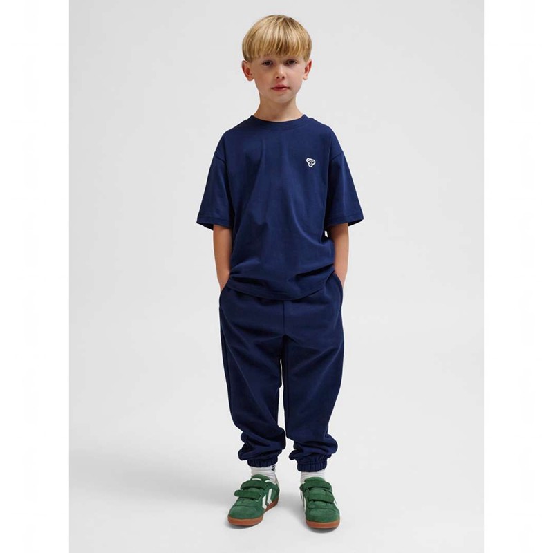 Hummel Jr Loose S/S Bee T-shirts Kinder Navy | 663811-238