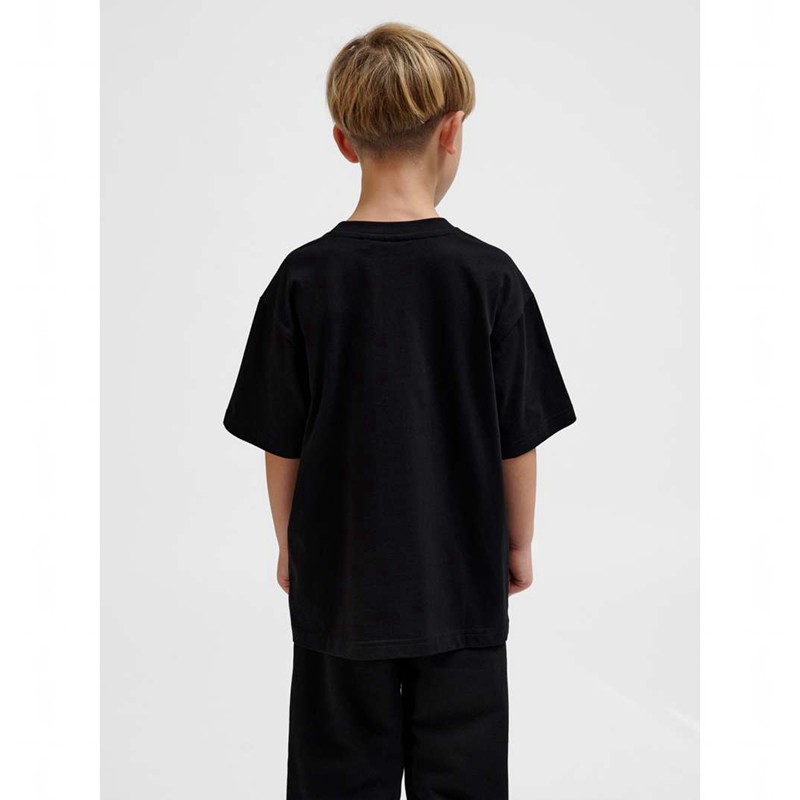 Hummel Jr Loose S/S Bee T-shirts Kinder Schwarz | 022357-443
