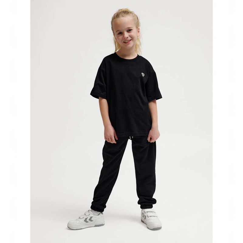 Hummel Jr Loose S/S Bee T-shirts Kinder Schwarz | 022357-443