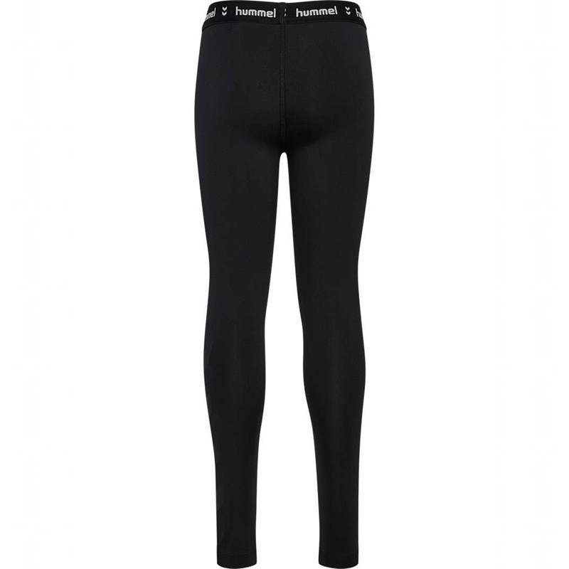 Hummel Jr Pulse Mid Waist Strumpfhose Kinder Schwarz | 063247-485