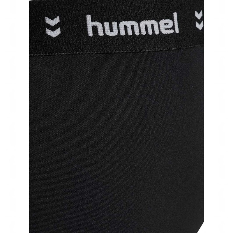 Hummel Jr Pulse Mid Waist Strumpfhose Kinder Schwarz | 063247-485
