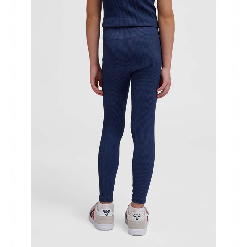 Hummel Jr Seamless Rib Mw Strumpfhose Kinder Schwarz | 060868-254