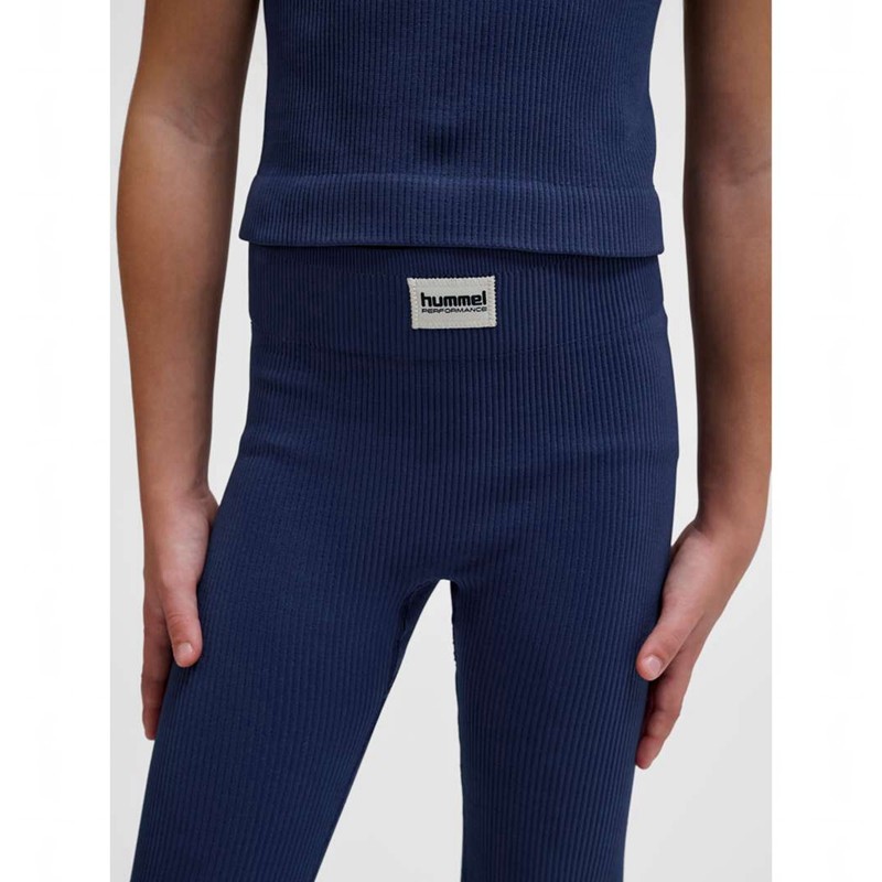 Hummel Jr Seamless Rib Mw Strumpfhose Kinder Schwarz | 060868-254