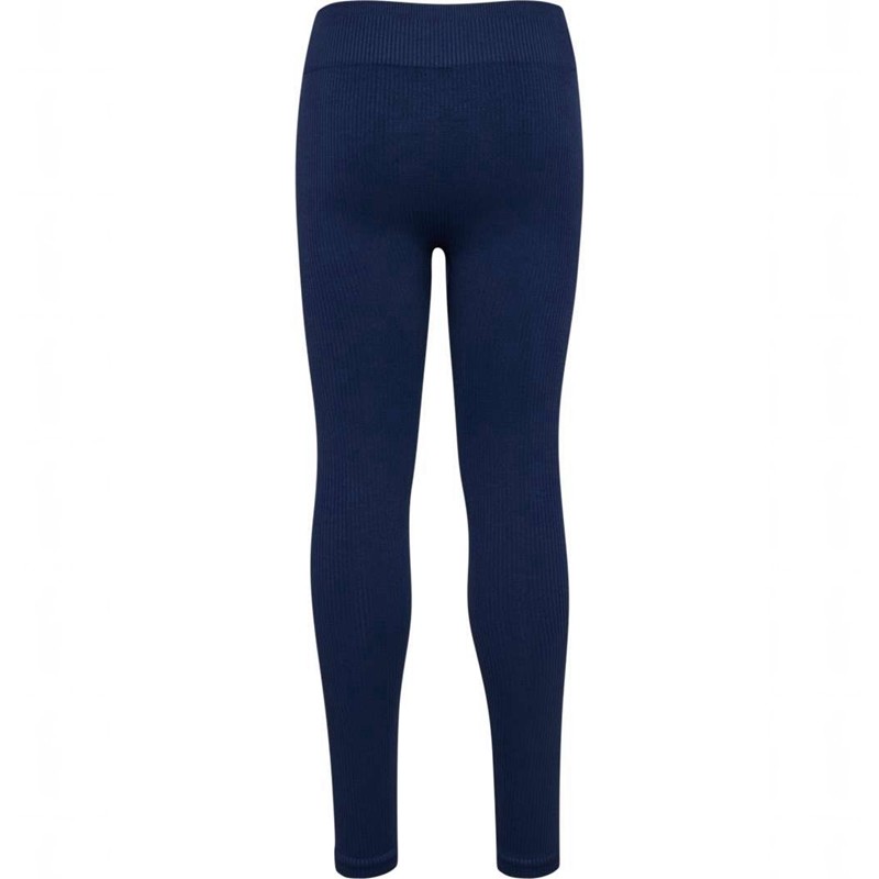 Hummel Jr Seamless Rib Mw Strumpfhose Kinder Schwarz | 060868-254