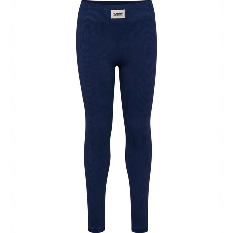 Hummel Jr Seamless Rib Mw Strumpfhose Kinder Schwarz | 060868-254