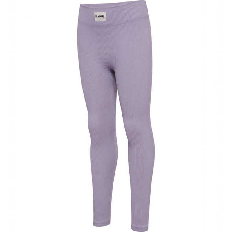 Hummel Jr Seamless Rib Mw Strumpfhose Kinder Lavendel | 330737-978