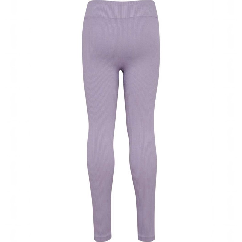 Hummel Jr Seamless Rib Mw Strumpfhose Kinder Lavendel | 330737-978