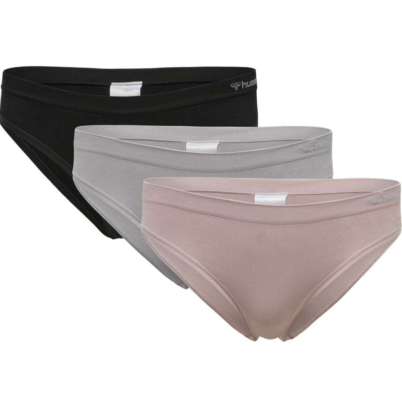 Hummel Juno 3 Pack Seamless Unterwäsche Damen Rosa | 404883-388