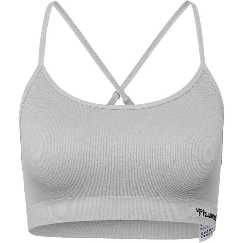 Hummel Juno Seamless Sport BH Damen Grau | 731915-499