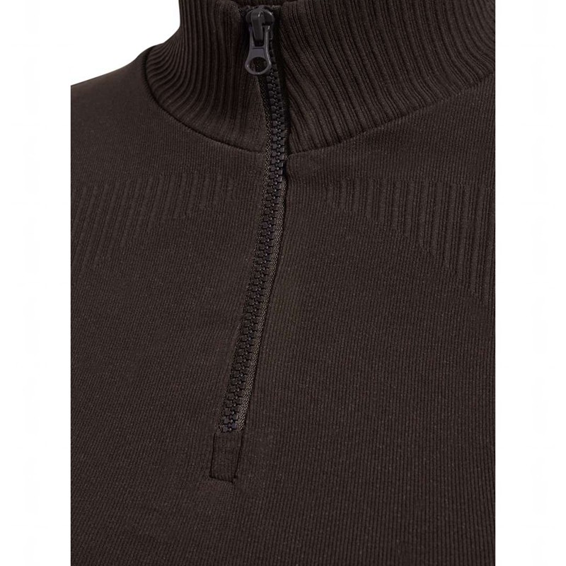 Hummel Knitteds Zip Tanktop Damen Schokolade | 655218-379
