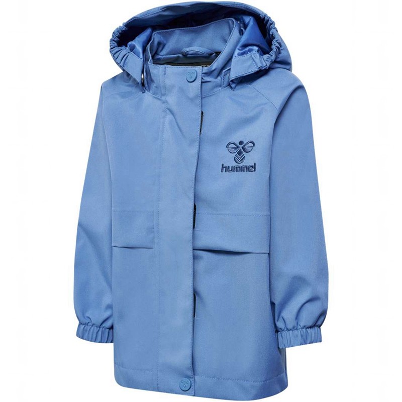 Hummel Koja Tex Regenjacken Kinder Blau | 086990-709