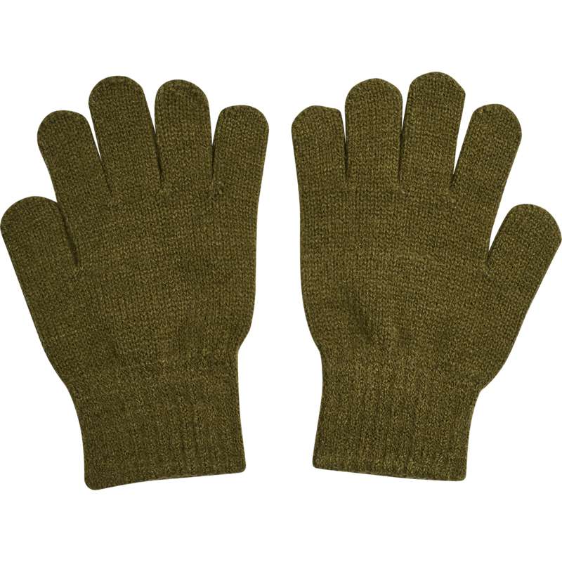 Hummel Kvint Handschuhe Kinder Olivgrün | 870555-398