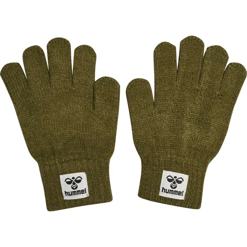 Hummel Kvint Handschuhe Kinder Olivgrün | 870555-398