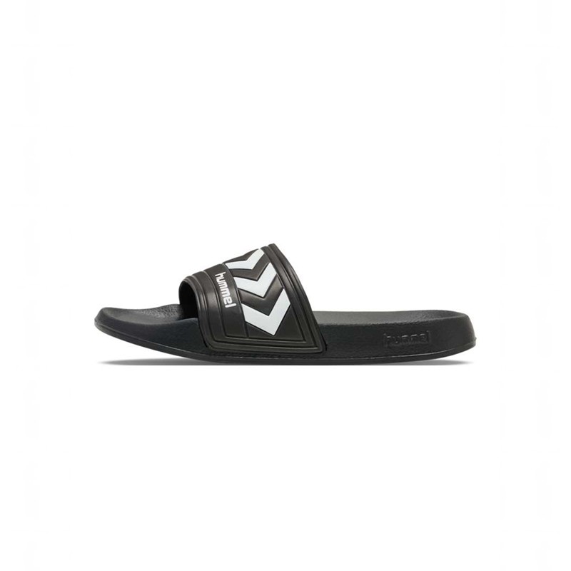 Hummel Larsen Slipper Pantoletten Herren Schwarz | 226366-649
