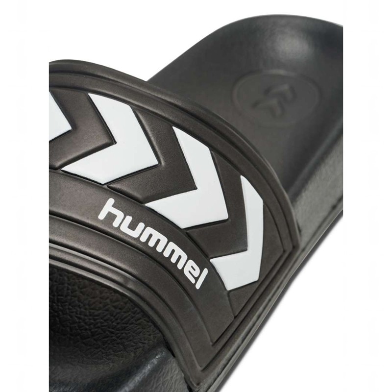 Hummel Larsen Slipper Pantoletten Herren Schwarz | 226366-649