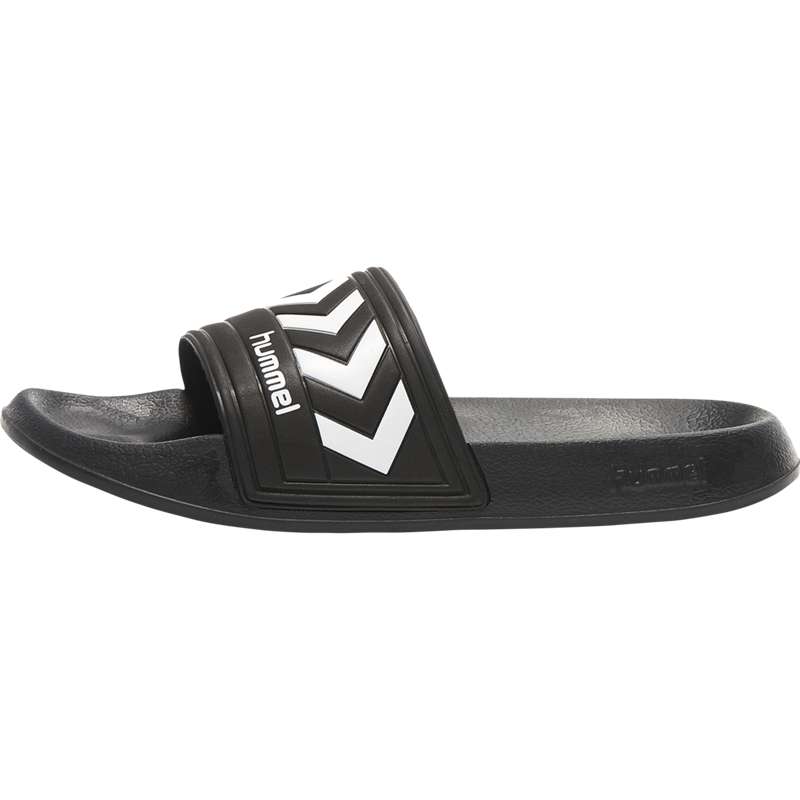 Hummel Larsen Slipper Pantoletten Herren Schwarz | 226366-649