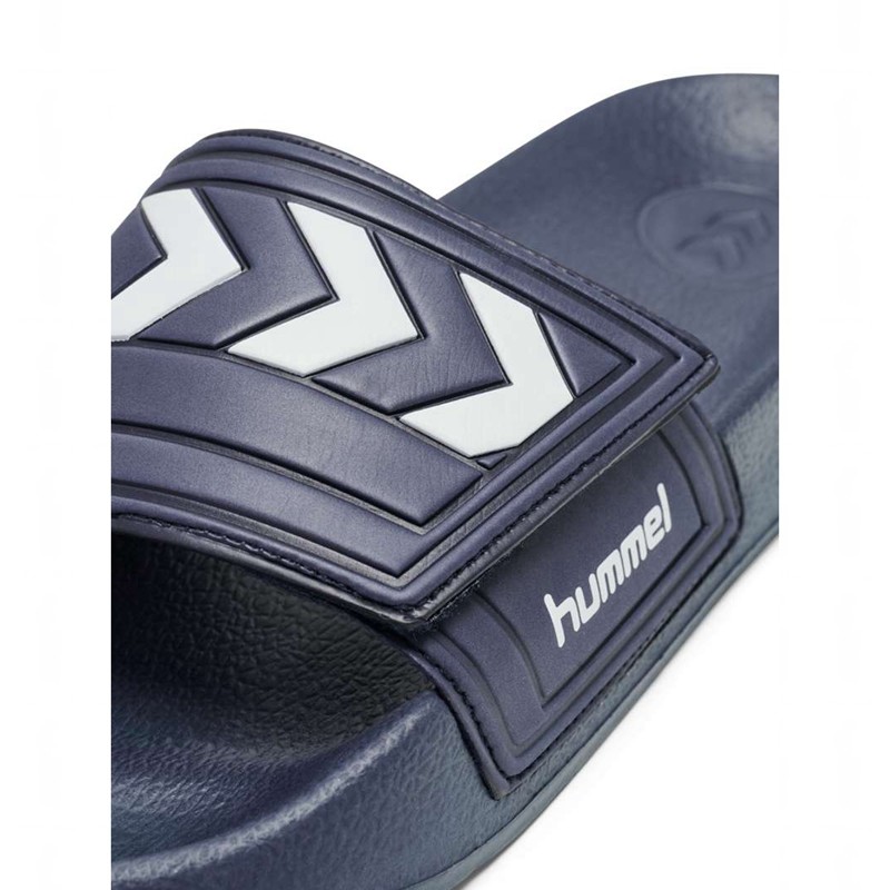 Hummel Larsen Slipper Vc Pantoletten Herren Navy | 224415-132