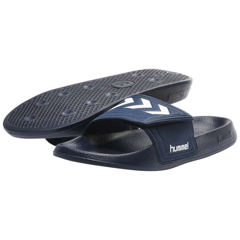 Hummel Larsen Slipper Vc Pantoletten Herren Navy | 224415-132