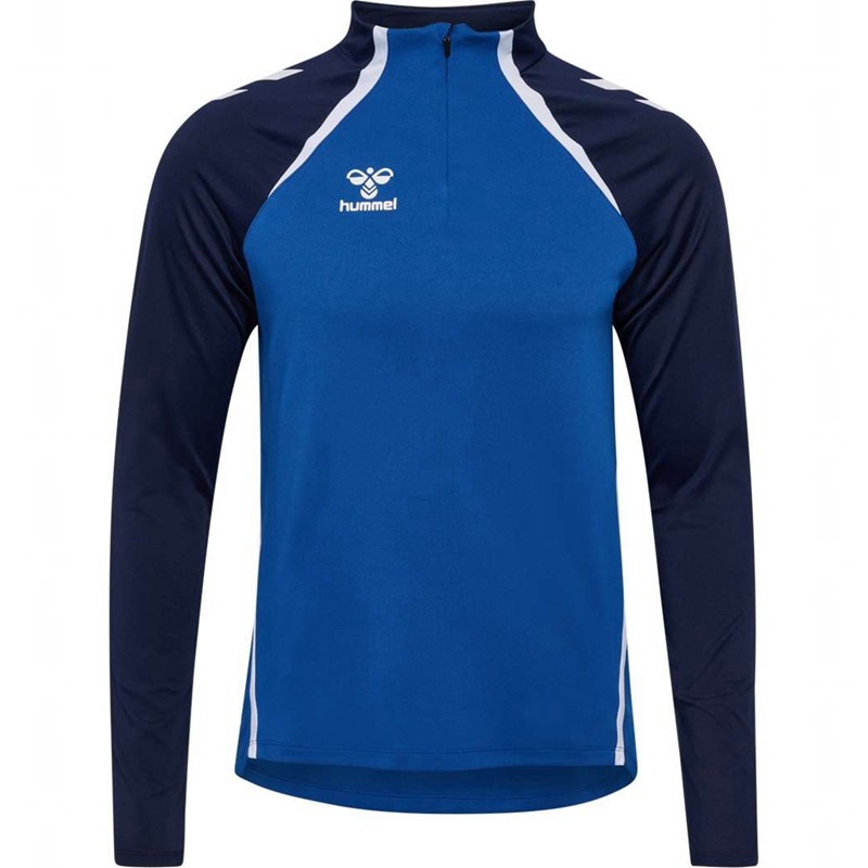 Hummel Lead 2.0 Half Zip T-shirts Herren Blau | 243667-895
