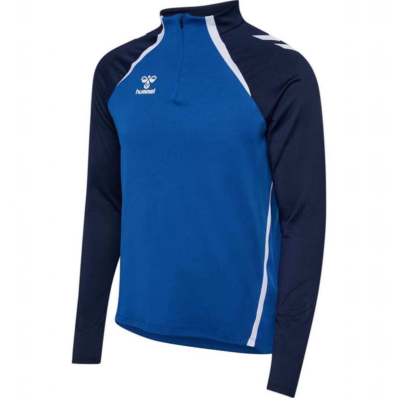 Hummel Lead 2.0 Half Zip T-shirts Herren Blau | 243667-895