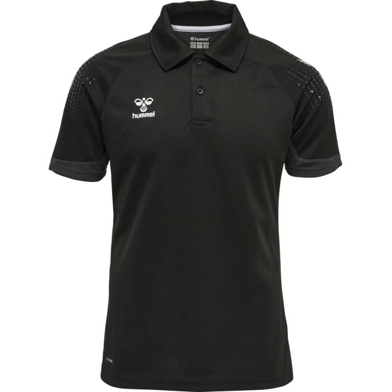 Hummel Lead Functional Polo Shirts Herren Schwarz | 548869-264
