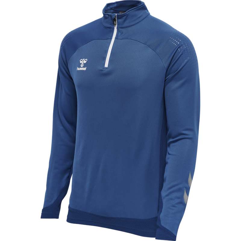 Hummel Lead Half Zip Hoodie Herren Blau | 531298-180