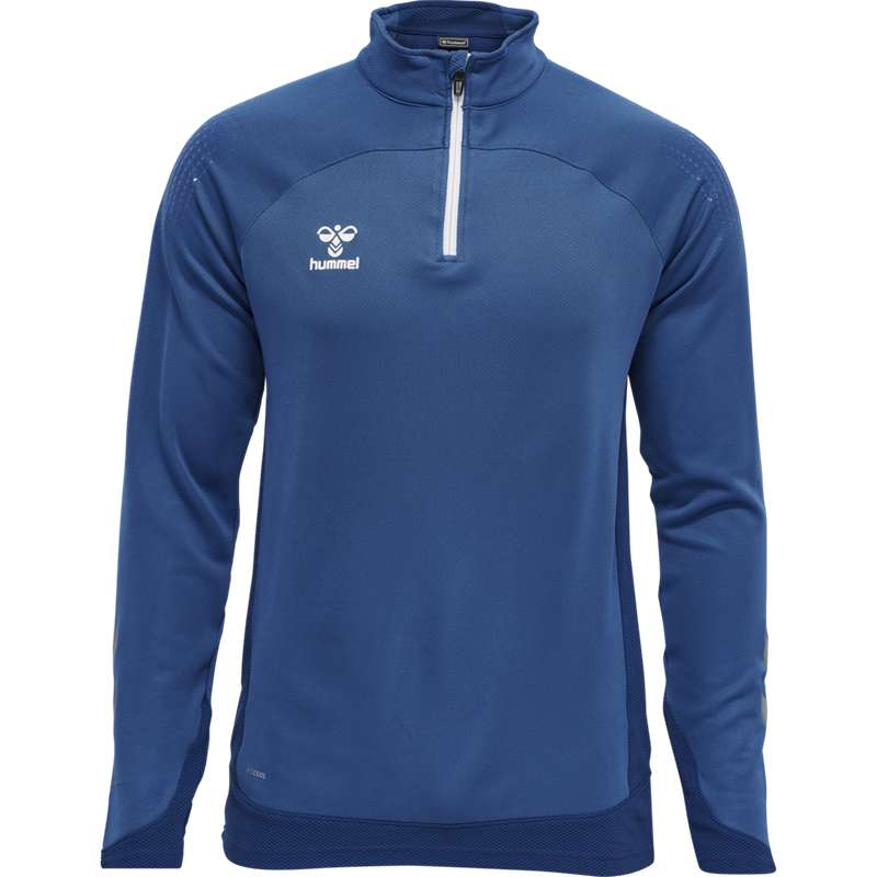 Hummel Lead Half Zip Hoodie Herren Blau | 531298-180