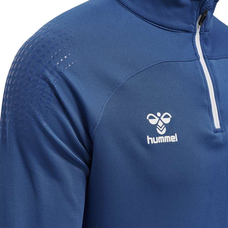Hummel Lead Half Zip Hoodie Herren Blau | 531298-180