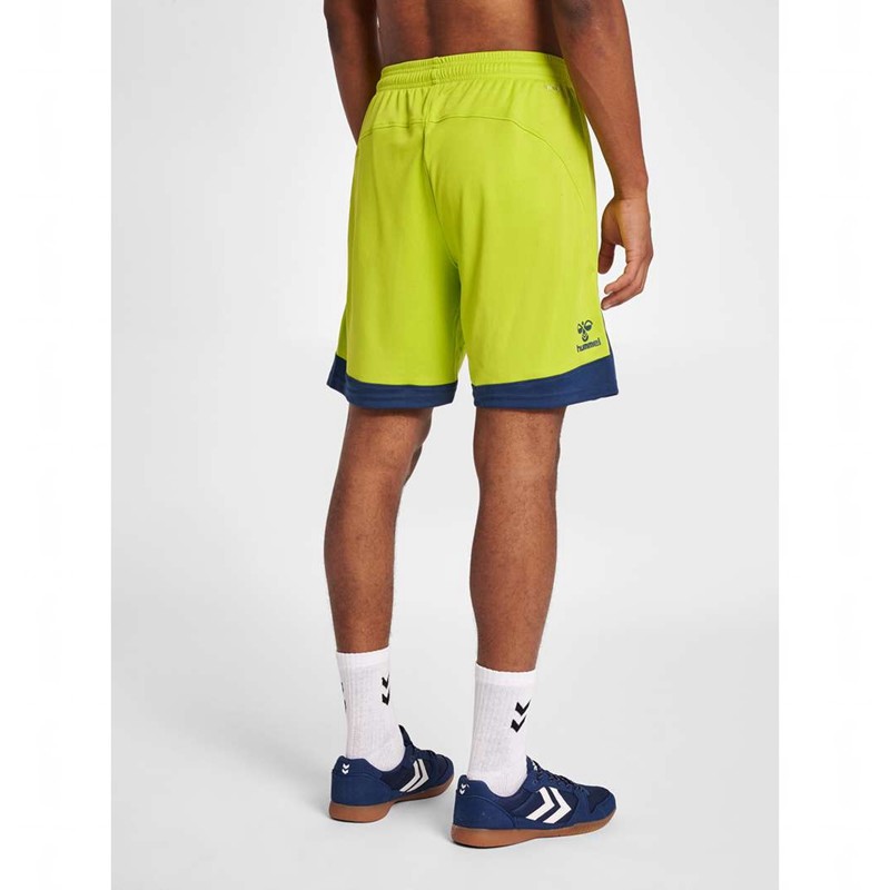 Hummel Lead Poly Kurze Hose Herren Grün | 013078-661
