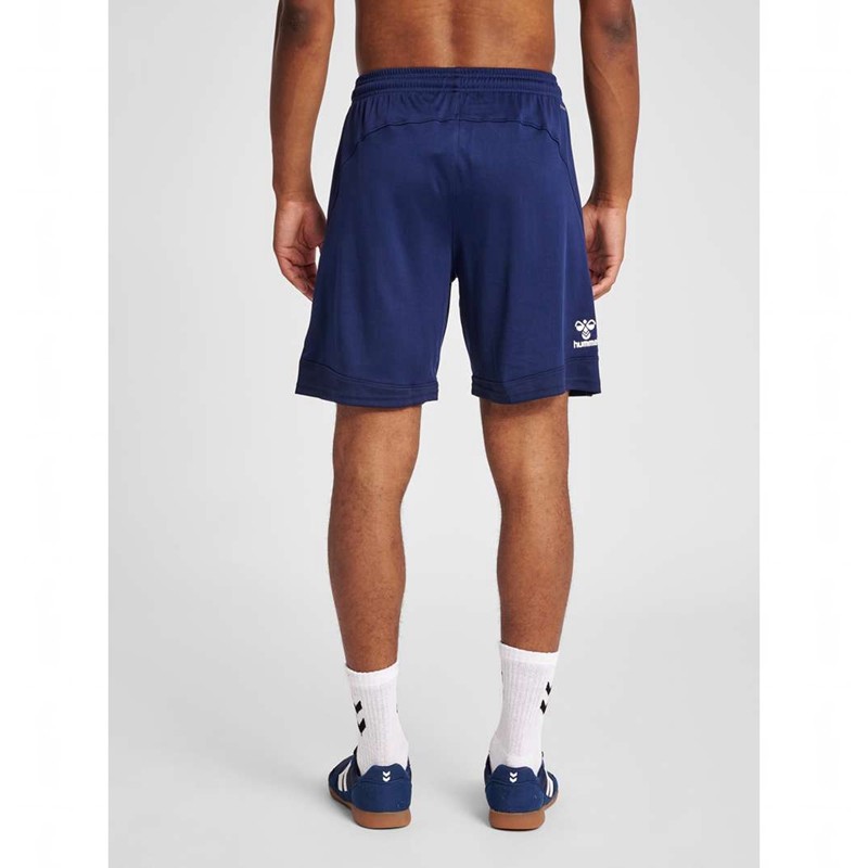 Hummel Lead Poly Kurze Hose Herren Navy | 610759-315