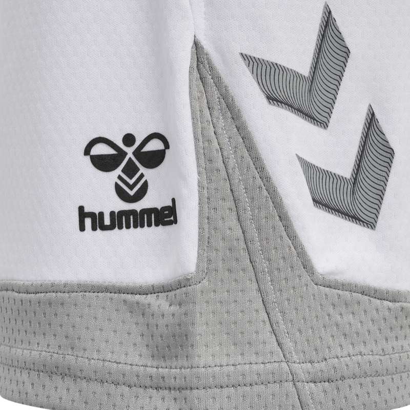 Hummel Lead Poly Kurze Hose Kinder Weiß | 048045-343