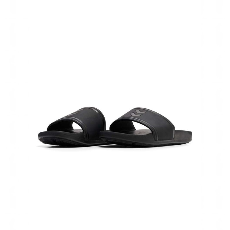 Hummel Lead Pool Pantoletten Damen Schwarz | 494658-255