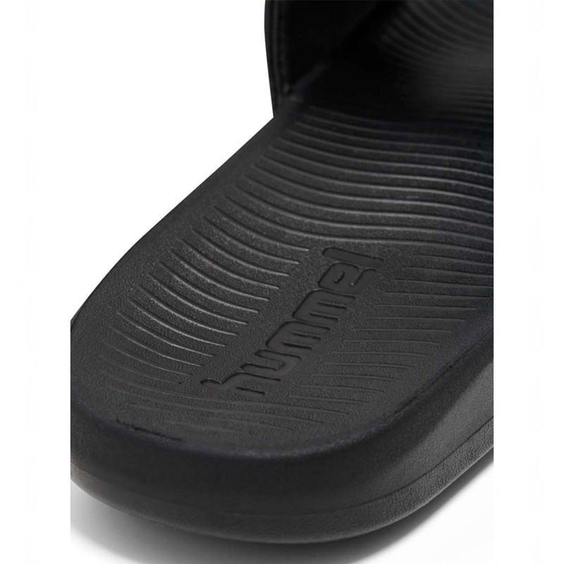 Hummel Lead Pool Pantoletten Damen Schwarz | 494658-255