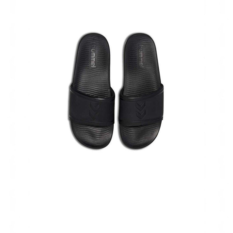 Hummel Lead Pool Pantoletten Damen Schwarz | 494658-255