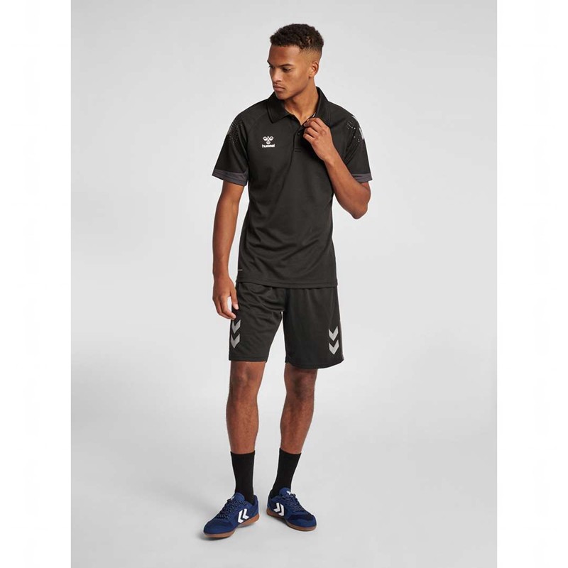 Hummel Lead Trainer Kurze Hose Herren Schwarz | 099166-408