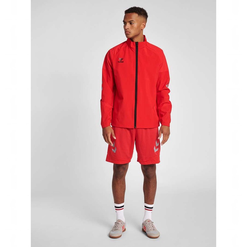 Hummel Lead Training Jacken Herren Rot | 087855-427