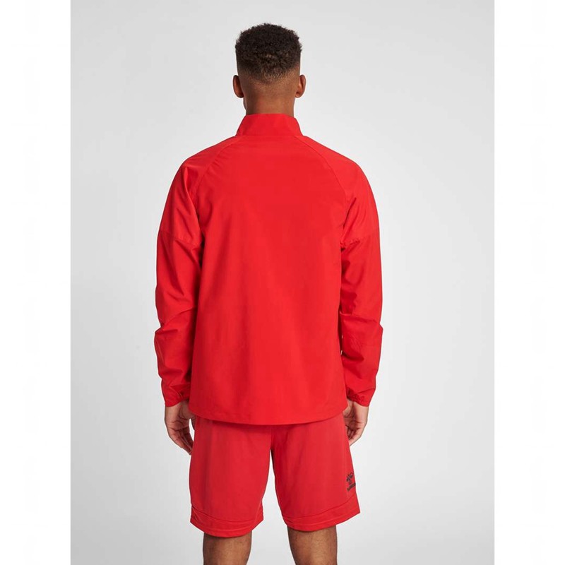 Hummel Lead Training Jacken Herren Rot | 087855-427