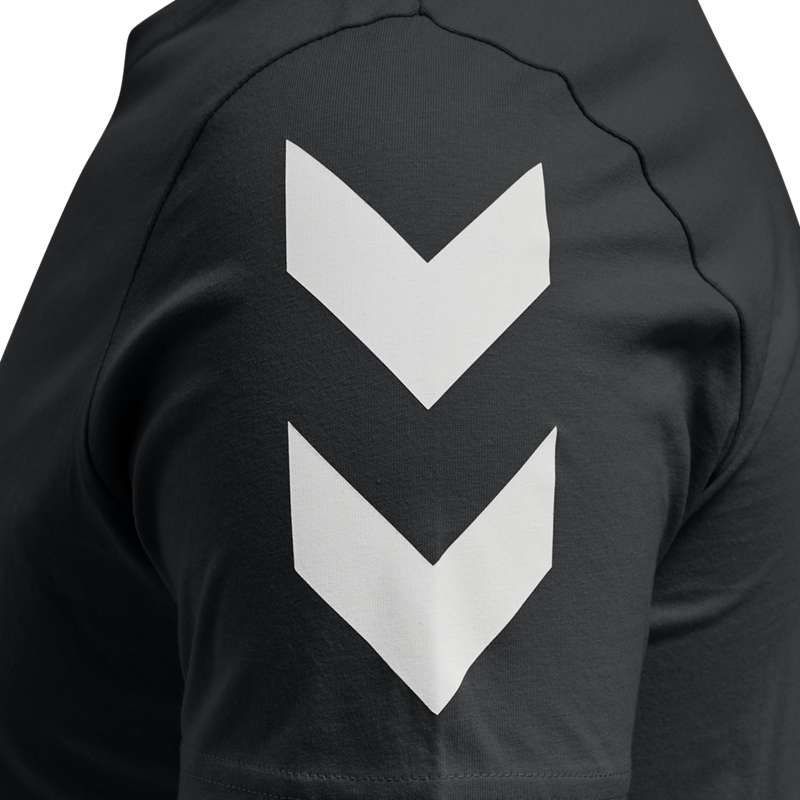 Hummel Legacy Chevron Plus T-shirts Herren Schwarz | 772224-327