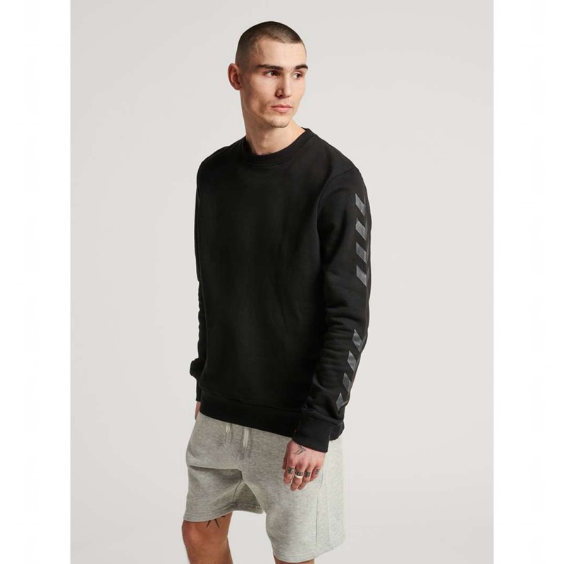 Hummel Legacy Chevron Sweatshirt Herren Schwarz | 032319-155