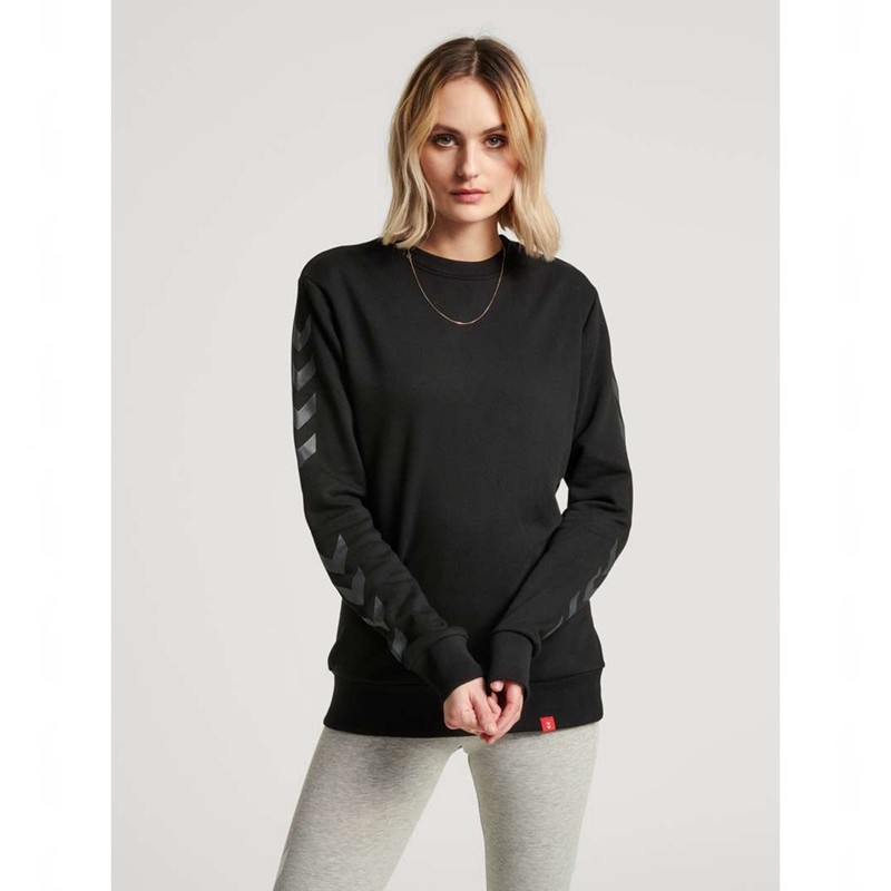 Hummel Legacy Chevron Sweatshirt Herren Schwarz | 032319-155