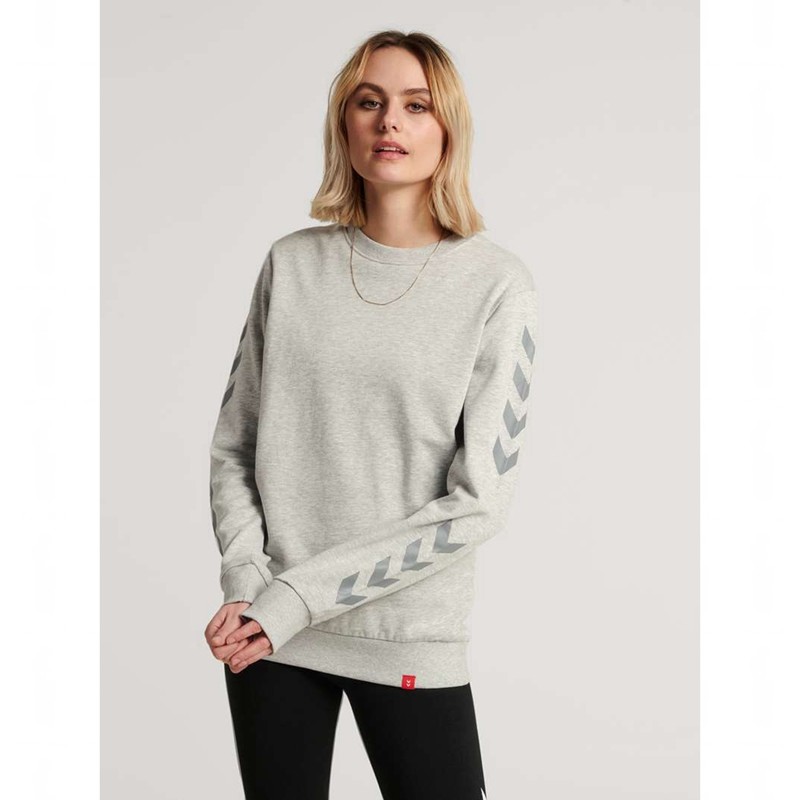 Hummel Legacy Chevron Sweatshirt Herren Grau | 757356-447