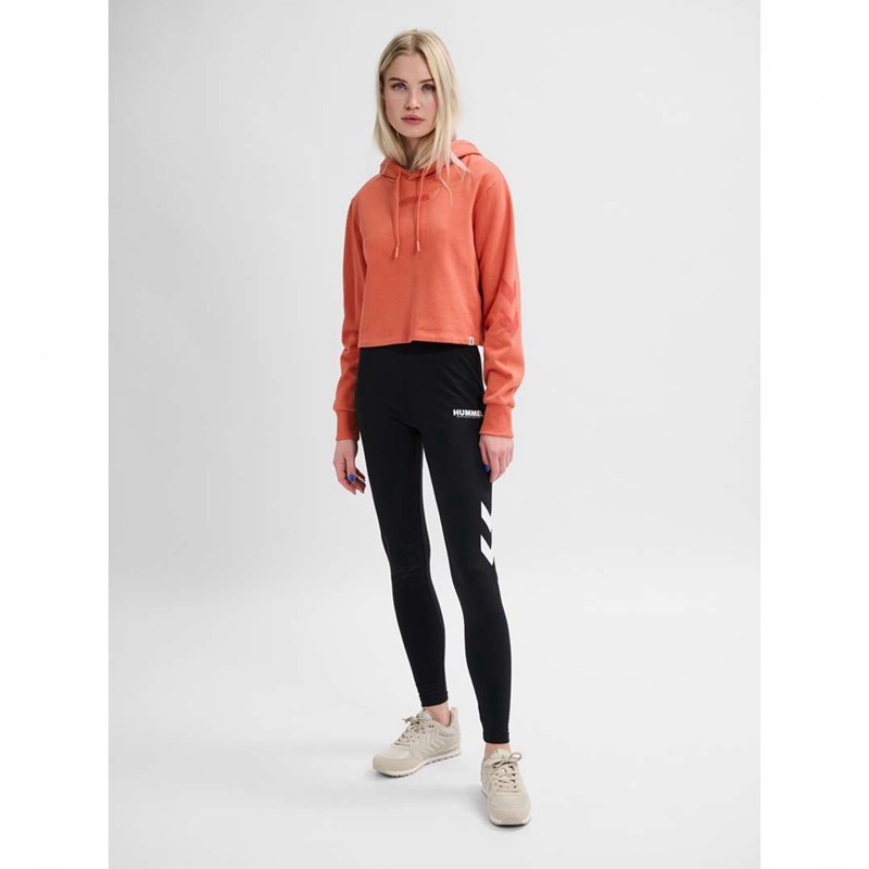 Hummel Legacy Cropped Hoodie Damen Aprikose | 441114-379