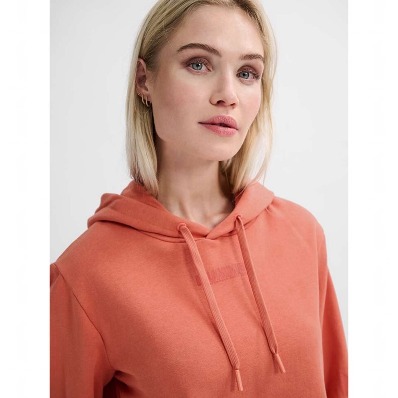 Hummel Legacy Cropped Hoodie Damen Aprikose | 441114-379