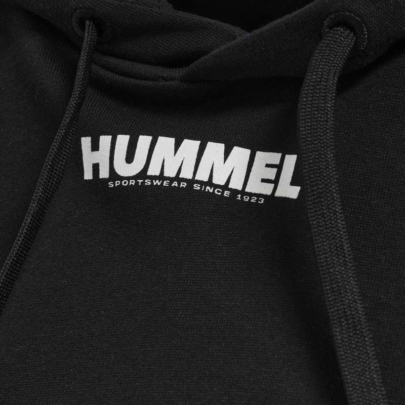 Hummel Legacy Cropped Hoodie Damen Schwarz | 962158-716