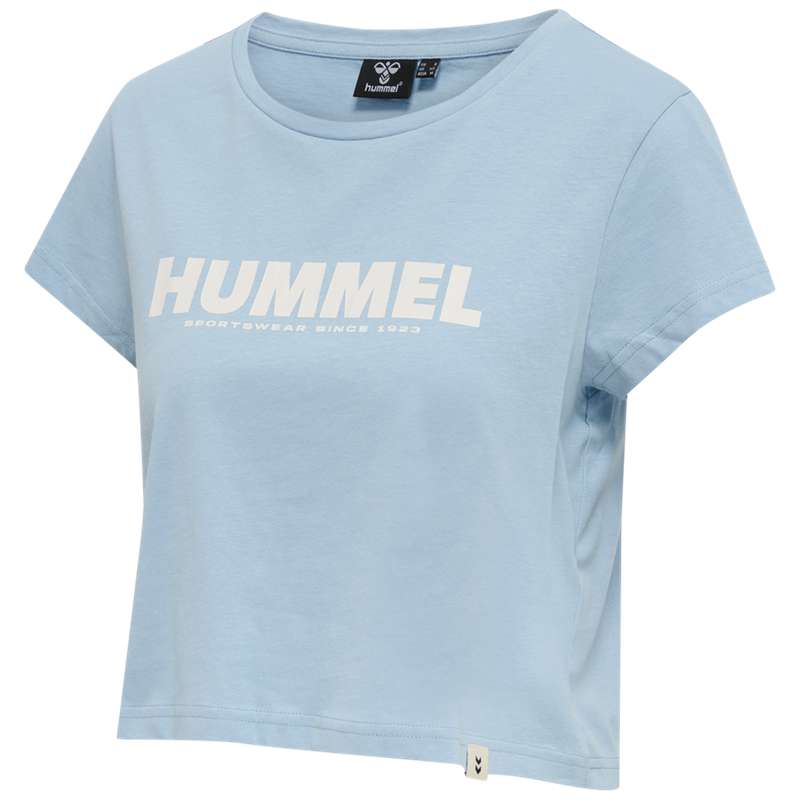 Hummel Legacy Cropped T-shirts Damen Blau | 318302-272