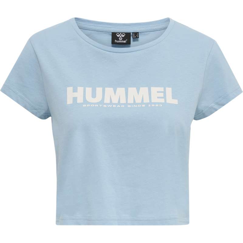 Hummel Legacy Cropped T-shirts Damen Blau | 318302-272
