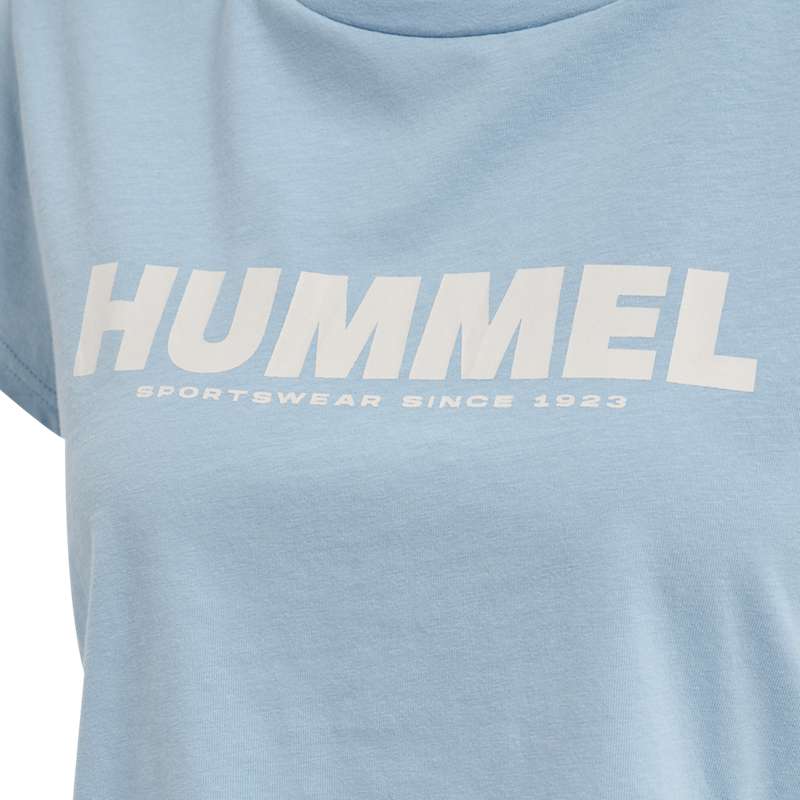 Hummel Legacy Cropped T-shirts Damen Blau | 318302-272