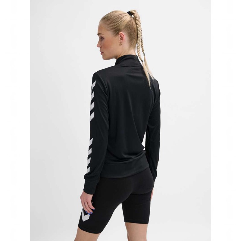 Hummel Legacy Evy Poly Zip Jacken Damen Schwarz | 232247-595